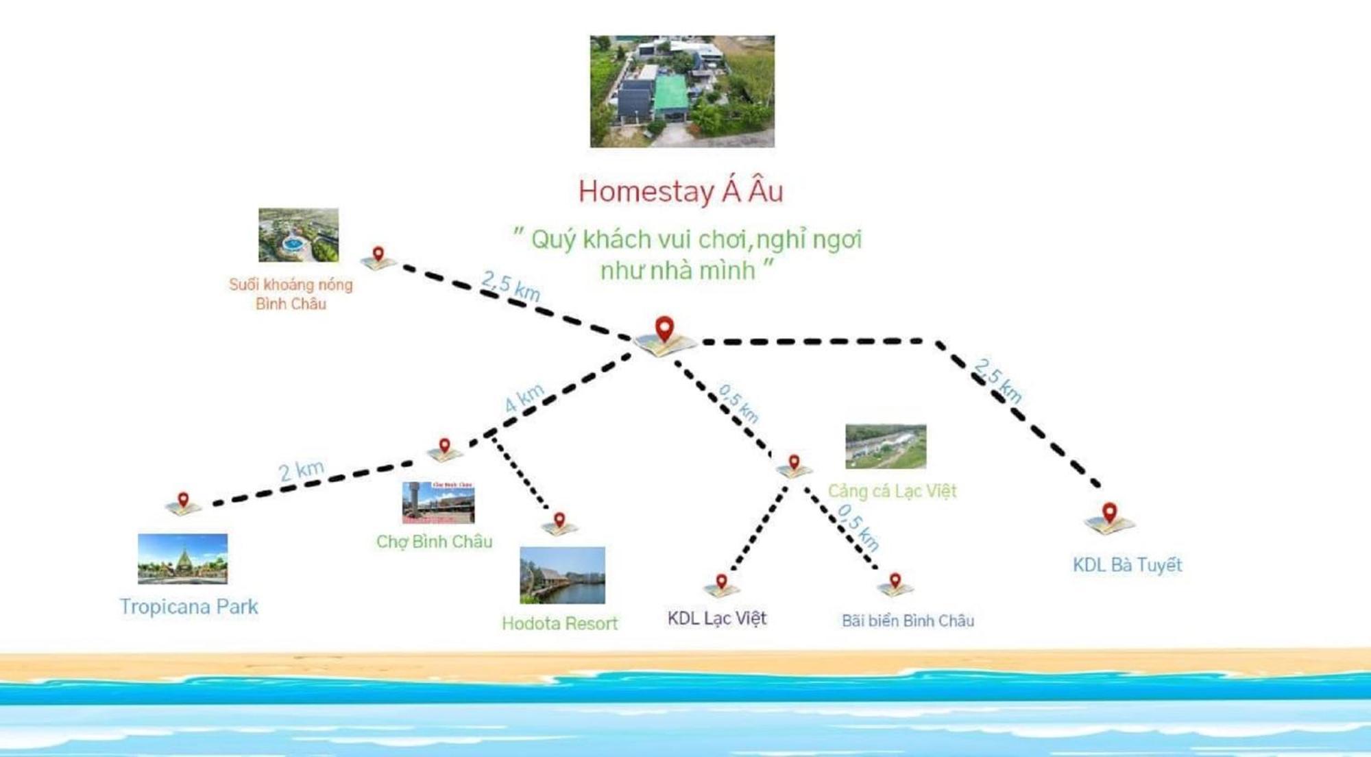 Homestay A Au Family Binh Chau Εξωτερικό φωτογραφία